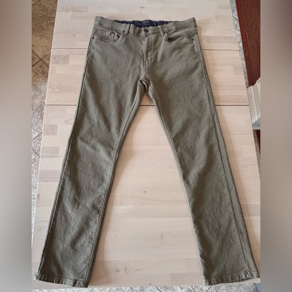 Jachs men's chino brown pants size 36X32